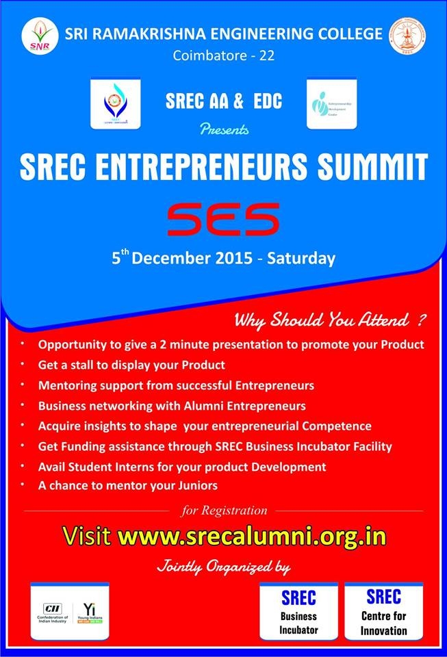 SREC Entrepreneurs Summit by SRECAA & EDC