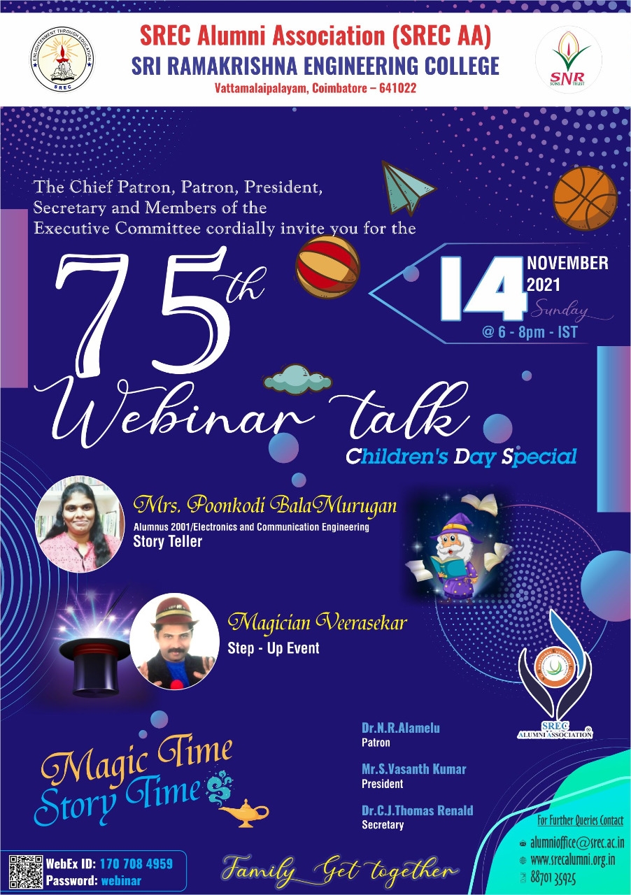 Webinar Talk Series # 75 “Children's day Special ”